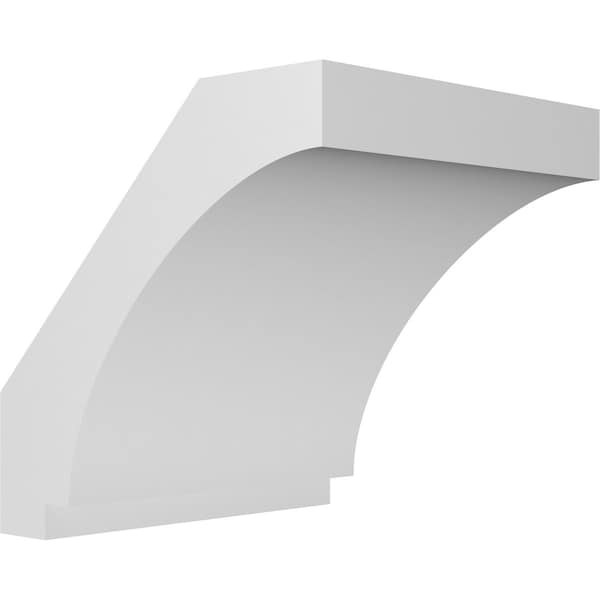 Ekena Millwork 4-in. W x 44-in. D x 44-in. H Imperial Architectural Grade PVC Knee Brace BRCP04X44X44IMP - main